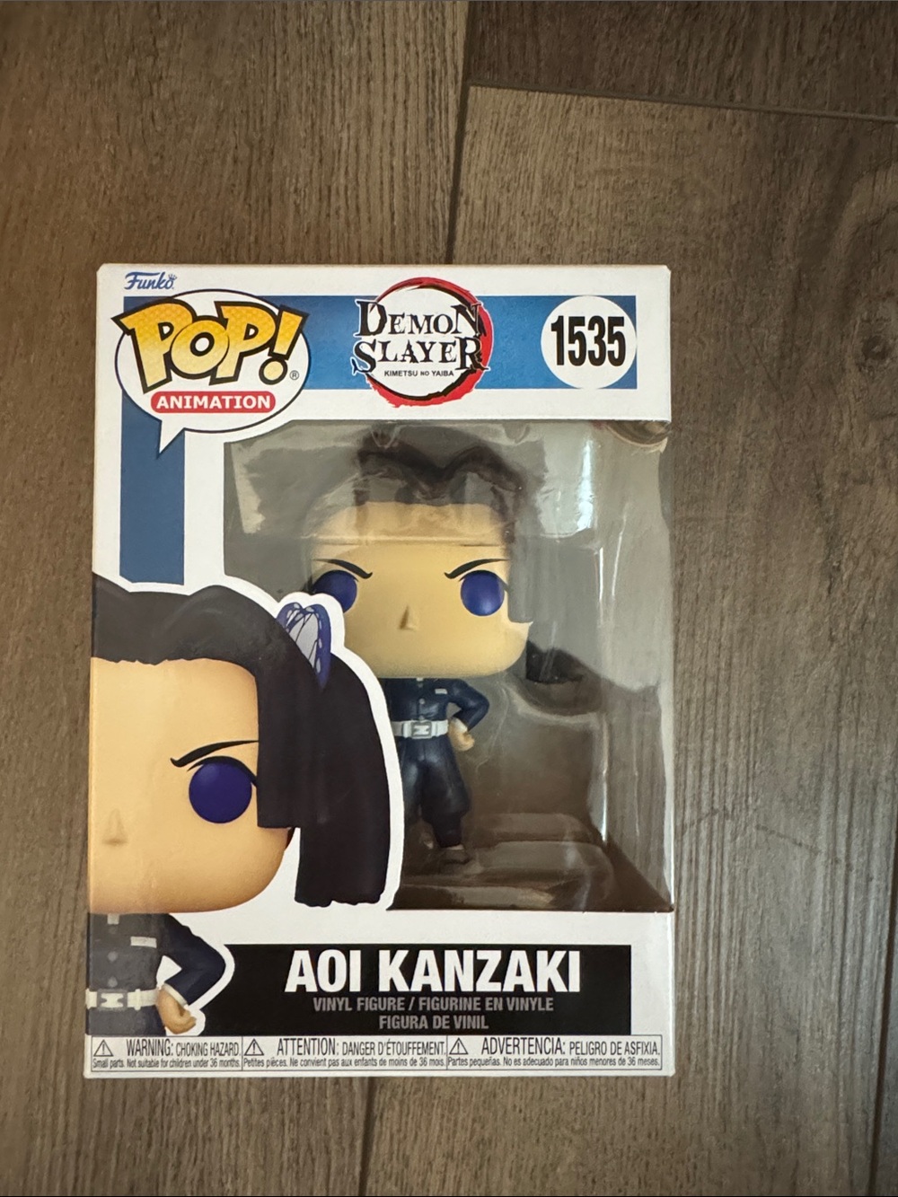 Funko Pop! Aoi Kanzaki - Blue and Purple Vinyl Figure (Demon Slayer) Aoi Kanzaki